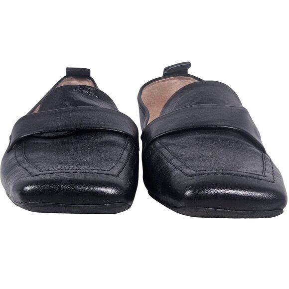Vince Camuto Women’s Black Loafers 7.5 M/38 Square Toe Minimalist Quiet Luxury - Picture 4 of 12